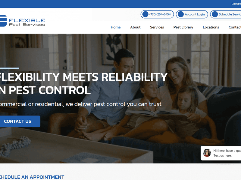 Flexible Pest Services — portfolio
