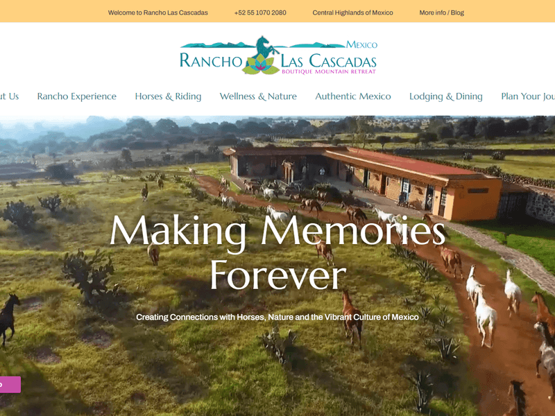 Rancho Las Cascadas — portfolio